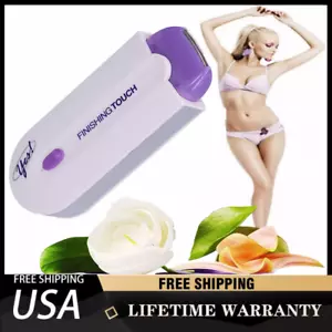 2-in-1 Epilator Women Painless Touch Facial Body Hair Removal Depilator Shaver - Picture 1 of 10