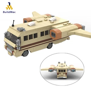 DIY Model Building Blocks for Iconic Vehicle Spaceballs Eagle 5 MOC Bricks Toys - Picture 1 of 7
