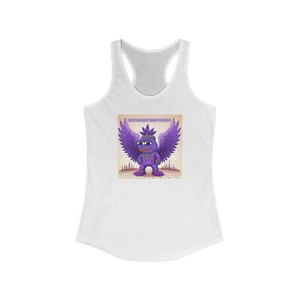 Purple Pepe Charts have Wings Women's Tank - Picture 1 of 9