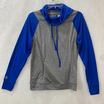 Sudadera con Capucha Holloway Para Mujer M Gris Dry-Excel Performance Poliéster Tejido Pullover Foto 1 de 4