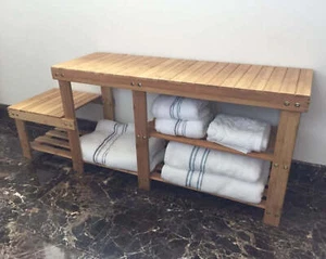 2-stufige Schuhbank Stiefel Organizing Rack Eingang Aufbewahrungsregal mit hohem und niedrigem Le - Bild 1 von 5