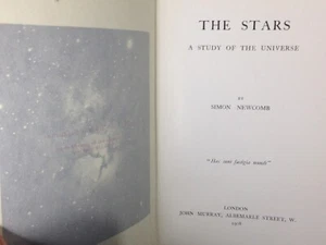 The Stars A study of the Universe prof Simon Newcomb 1908 antique astronomy - Picture 1 of 7