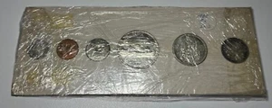 1960 Canada Silver Proof Like Set 6 Coins Total In Original Cardboard Holder #4 - Picture 1 of 2