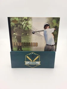 Tiger Woods 2001 Upper Deck Golf Leaderboard Rookie Insert Card - Picture 1 of 3