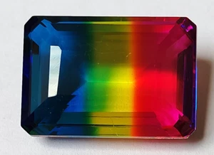 AAA+ Large Tourmaline 90.05 Ct. Emerald Cut Loose Gemstone Gift for Women/Her - Picture 1 of 7