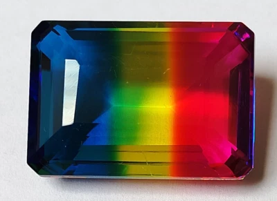 AAA+ Large Tourmaline 90.05 Ct. Emerald Cut Loose Gemstone Gift for Women/Her - Image 1 of 4