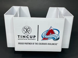 Tincup Mountain Whiskey Colorado Avalanche Bar Caddy Servilletero Soporte Organizador - Imagen 1 de 7
