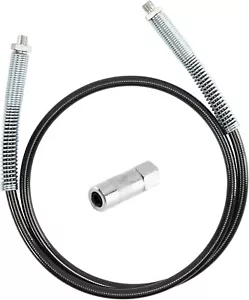 10000PSI Grease Gun Hose Set 47 Inch with Mouthpiece Cordless Grease Guns, Manua - Picture 1 of 7