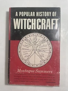 A Popular History of Witchcraft by Montague Summers, 1st ed., HC/DJ, 1973 - Foto 1 di 11