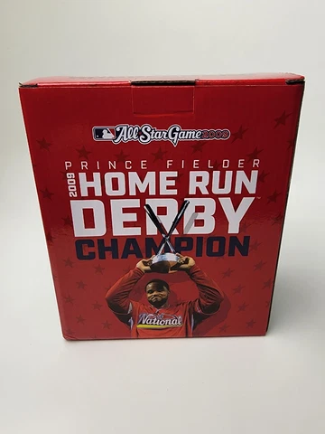 Rare Brewers Prince Fielder Home Run Derby Champion Bobblehead Bobble Head NIB Cover