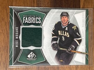 2009-10 Upper Deck SP Game Used Authentic Fabrics Jersey MIKE MODANO Stars