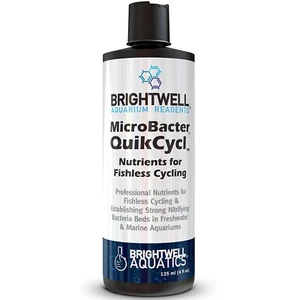 Brightwell Aquatics MicroBacter QuikCycl 125mL Rapid Aquarium Cycle Nutrients - Picture 1 of 1
