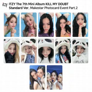 ITZY KILL MY DOUBT Standard Ver Makestar Fotokarte Event Teil.2 KPOP K-POP - Bild 1 von 40