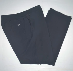 UNDER ARMOUR UA Drive Black Stretch Performance Flat Front Golf Pants 38 x 30 - Bild 1 von 3
