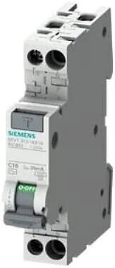 Siemens 5SV1313-1KK10 Interruttore Magnetotermico Differenziale 1P+N 10 A 30mA - Immagine 1 di 1