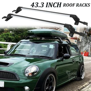 For Mini Cooper 08-22 43" Roof Rack Cross Bars Top Luggage Cargo Carrier w/ Lock - Bild 1 von 17