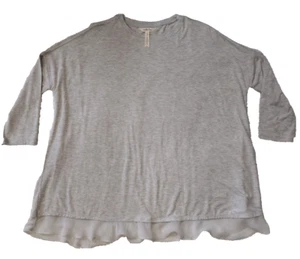Maglia donna Matilda Jane leggera orlo trasparente manica 3/4 grigia taglia small - Foto 1 di 4