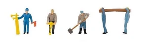 Faller HO/OO Scale Tracklayers Figure Set (151665) - Picture 1 of 1
