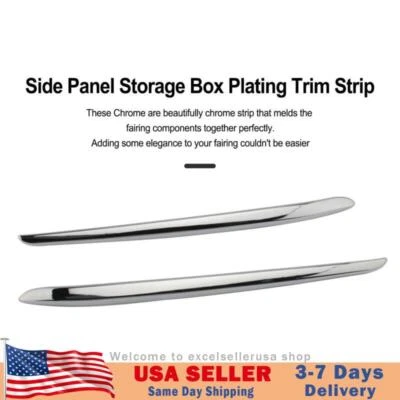 Caja de almacenamiento de panel lateral cromado para BMW K1600GTL 2011-2018 Foto 1 de 4