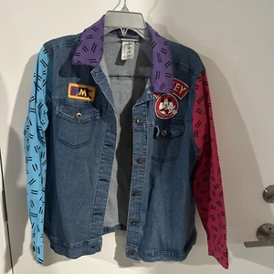 Chaqueta Denim Vintage Mickey Mouse Club Bordada Parques Disneyland Años 90 Retro M - Imagen 1 de 9