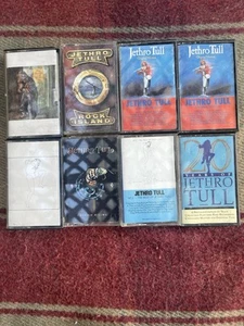 jethro Tull cassette lot - Foto 1 di 14