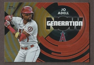 2022 Topps Series 1 Generation Now #GN-5 Jo Adell Gold /75 - Bild 1 von 2