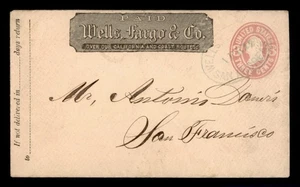 DR WHO WELLS FARGO STATIONERY SAN ANDREAS CA TO SAN FRANCISCO w9516 - Picture 1 of 2