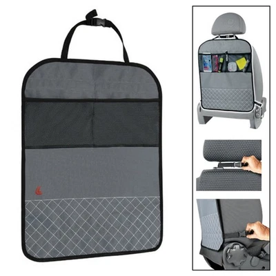 Autositz Organizer Rücksitz Aufbewahrungstasche Rückenlehenschutz mit 2 Fächer - Bild 1 von 4