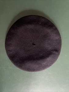 Berretto Vintage Campan Impermeabile De Luxe Lana Nera Cappello Francese Francia Tg 9,5 58 - Foto 1 di 9