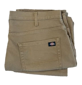 Dickies Flex Arbeitshose Slacks Duck Canvas braun Regular 38x30 - Bild 1 von 7
