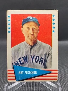 Fleer Baseball Greats 1961 - Art Fletcher #106 - Imagen 1 de 2
