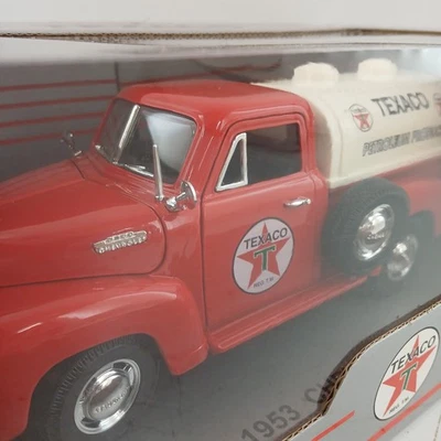 1953 年雪佛兰德士古油轮卡车 1: 25 比例压铸金属 MIRA 复古 — 第 1/4 张图片