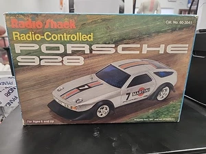 Vintage Radio Shack Radio-Controlled Porsche 928 Remote #60-3041 Martini - Picture 1 of 2