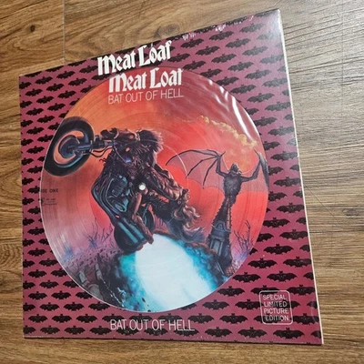 Meat Loaf – Bat Out Of Hell Epic 1977 34974 Picture Disc Limited Edition Sealed - Image 1 of 3