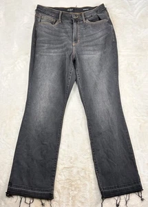 Judy Blue Ashland Damenjeans hoher Bund schmal Bootcut Denim schwarze Waschung Größe 16W - Bild 1 von 8