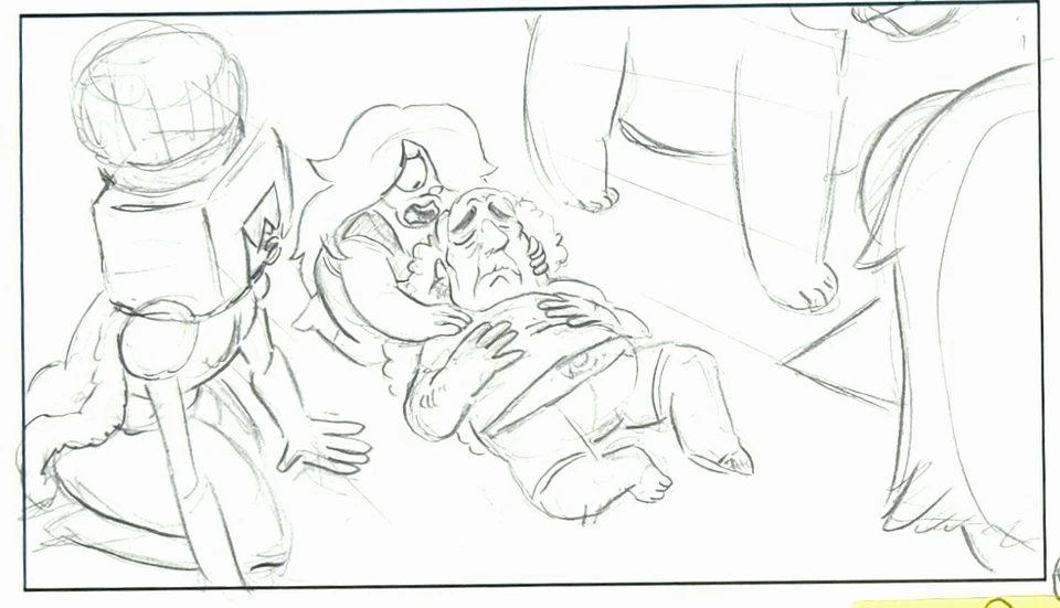 Steven Universe - "Tantos Cumpleaños" Storyboard Original #2 Foto 1 de 2