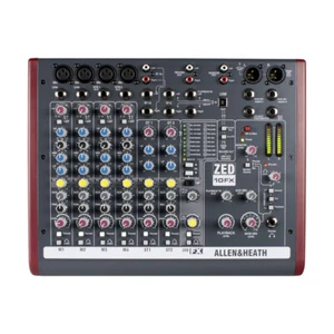 Allen & Heath ZED10FX 10 Channel Mixer w/ USB Audio Interface & Effects - Picture 1 of 1