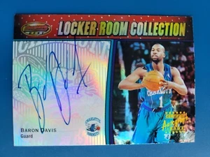 Baron Davis 2000-01 BOWMAN'S BEST "LOCKER ROOM COLLECTION" AUTO #LRCA14 - Picture 1 of 2