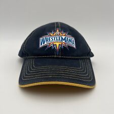 Adult WWE 2017 Wrestlemania Event Baseball Blue Snapback Hat Cap Outdoors