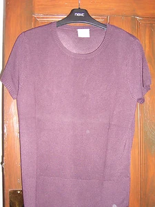 Dark Purple Acrylic Top / Jumper by Next Size 14 BNWOT - Picture 1 of 1