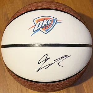 Jalen Williams Signed Autographed Oklahoma City Thunder Logo Basketball JSA COA - Picture 1 of 3