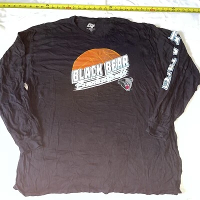 Maine Black Bears Basketball NCAA Long Sleeve Shirt Size XXL Vintage - Image 1 of 4