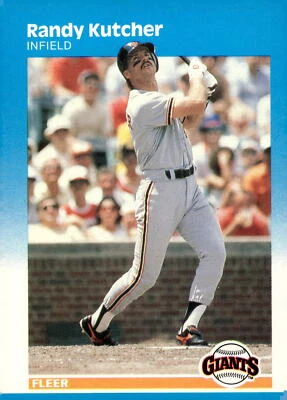 1987 Fleer #276 Randy Kutcher - Image 1 of 2