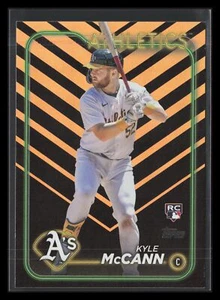 2024 Topps Update Halloween Orange and Black Foil #US37 Kyle McCann - Picture 1 of 2