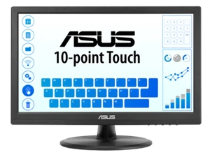 ASUS 15.6" 1080P Touch Monitor (VT169HE) - Full HD, 10-point Touchscreen, IPS, W - Picture 1 of 9