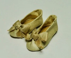 Antique doll shoes French Jumeau/ Gaultier / Bru / Steiner etc # 10 - Picture 1 of 5