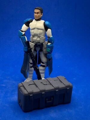Figura Personalizada de Star Wars: Teniente Soldado Arco Clon - con Caja de Armas Foto 1 de 4