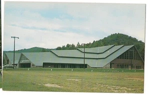 GATLINBURG CIVIC AUDITORIUM  Tennessee Postcard TN Architectural Koppel - Picture 1 of 2