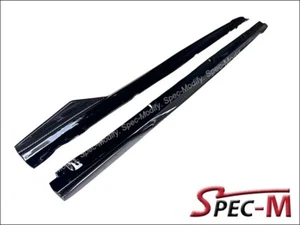 Faldas laterales estilo V fibra de carbono extensión labio para Mercedes W205 C63 C63S AMG - Imagen 1 de 3