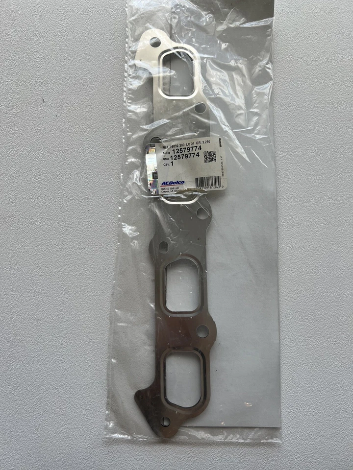 07-12 吉姆西峡谷雪佛兰科罗拉多垫圈排气歧管原始设备制造商 12579774 3 件 — 第 1/4 张图片